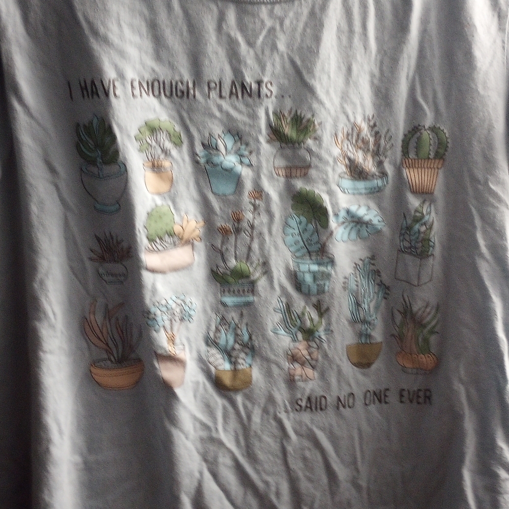 Target Gray Graphic Crop Top